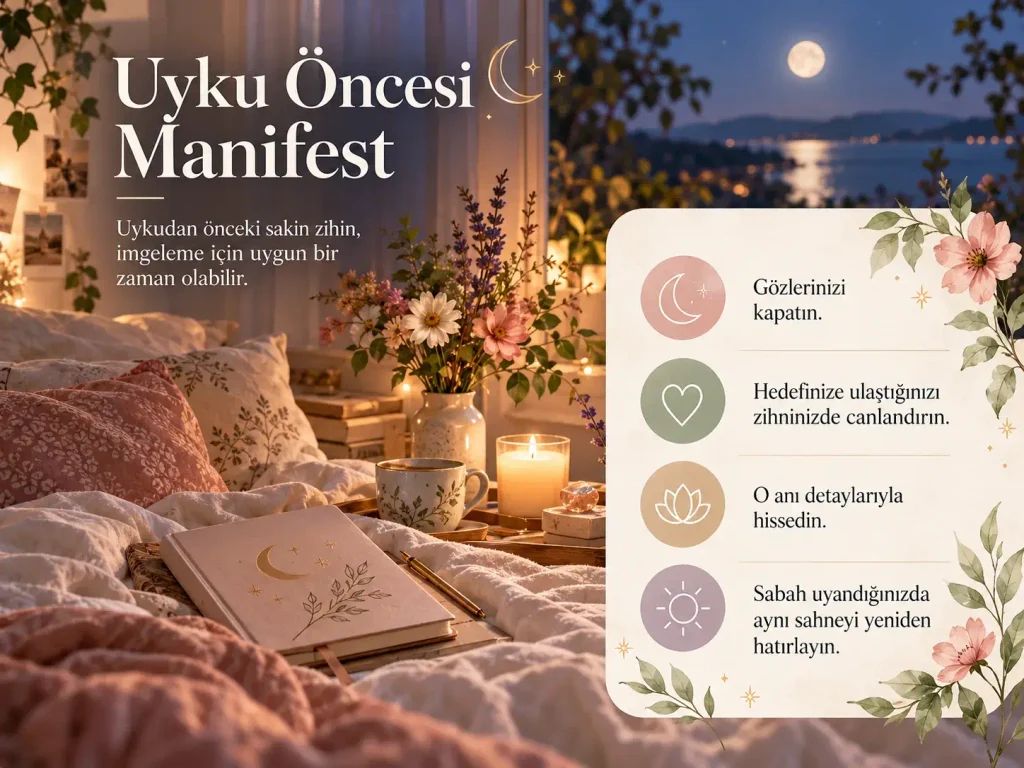 Uyku önceki manifest nasıl yapılır